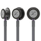 Littmann Classic III Monitoring Stethoscope: Smoke & Gray - Violet Stem 5873