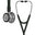 Littmann Cardiology IV Diagnostic Stethoscope: Black - Mirror Finish 6177