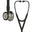 Littmann Cardiology IV Diagnostic Stethoscope: Black - Champagne Finish 6179