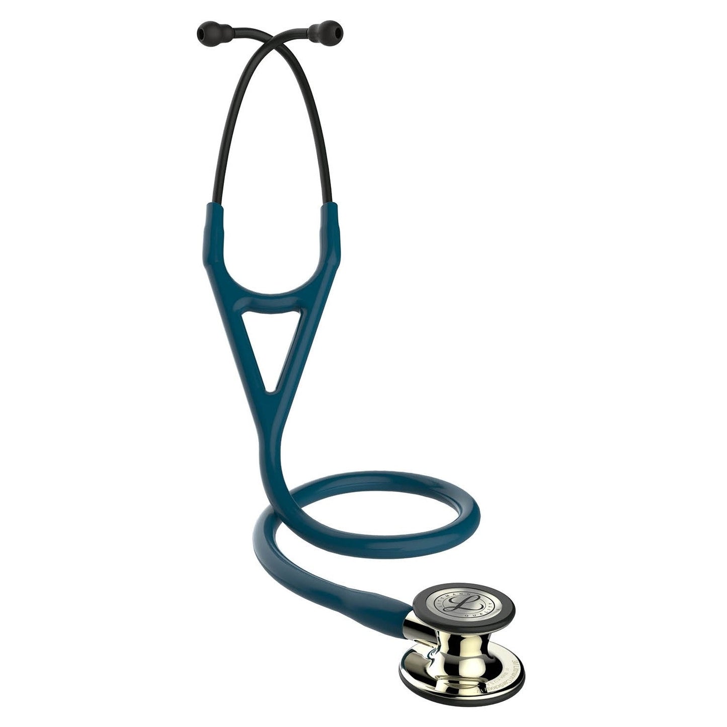 Littmann Cardiology IV Diagnostic Stethoscope: Champagne & Caribbean Blue 6190