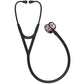 Littmann Cardiology IV Diagnostic Stethoscope: High Polish Rainbow & Black - Smoke Stem 6240