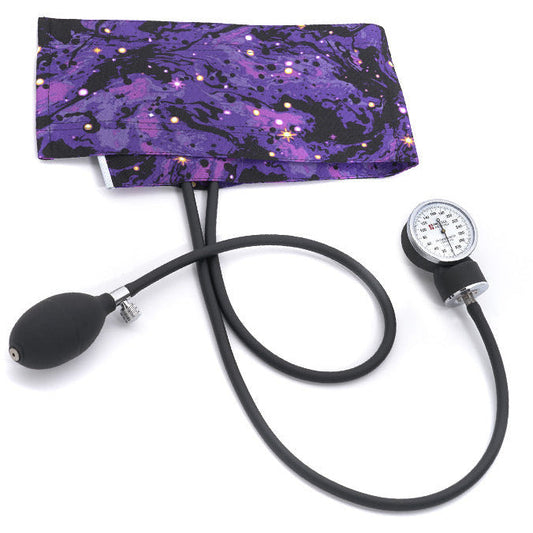 Premium Adult Aneroid Sphygmomanometer- Galaxy Purple