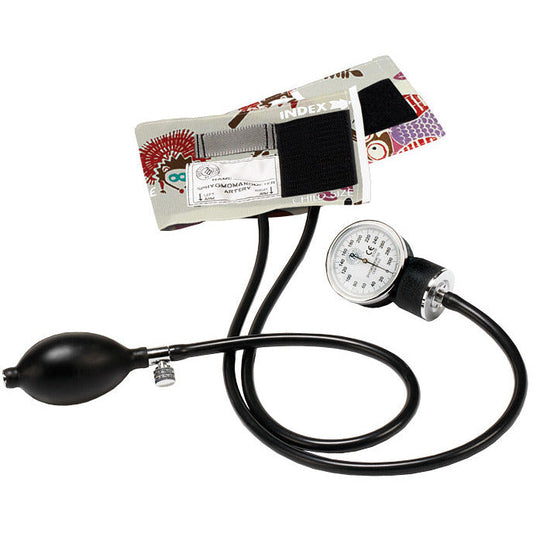 Premium Pediatric Aneroid Sphygmomanometer Woodsy Animal Cream