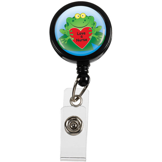 Retracteze™ ID Holder EKG Frog