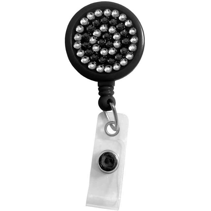 Retracteze™ ID Holder Rhinestone black