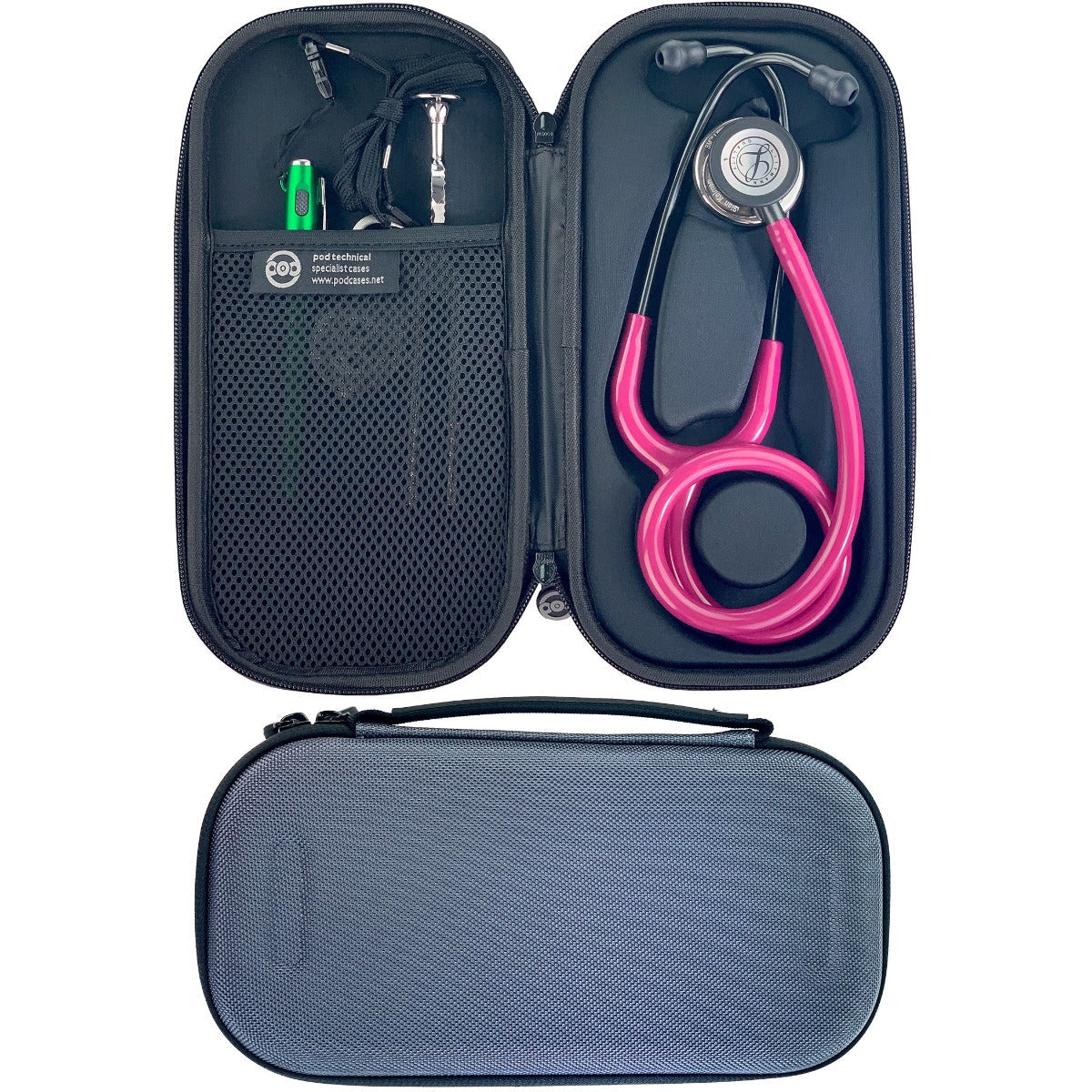 Advanced Nurses Kit Blue - Littmann Classic III Stethoscope Blue 5622, Sphyg, Thermometer, Scissors and More!