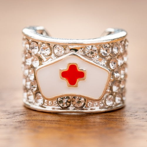 CharMED Stethoscope Charm -  Nurses Cap Charm