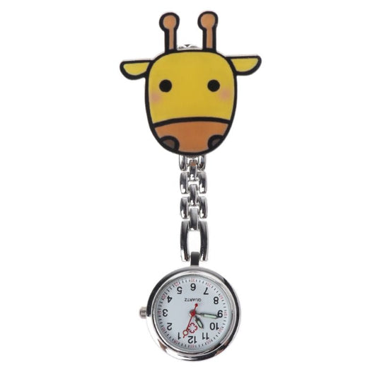 Nurses Fob Watch - Giraffe